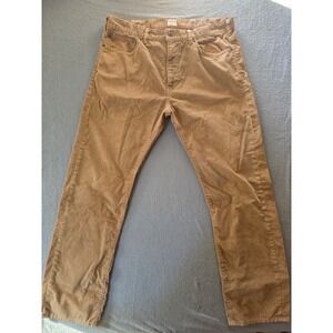 Dockers Mens Straight Fit Corduroy Pants Camel Brown 36x32